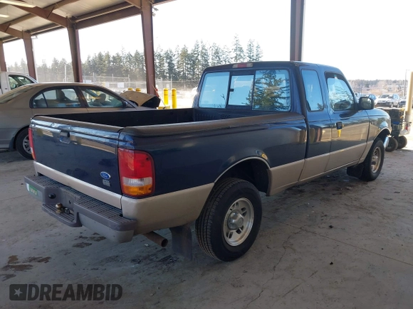 1997 Ford Ranger XLT with VIN 1FTCR14XXVPA34669, listed as a IAAI auction lot 41572934 with 81,917 mi miles. Bid and sale history available at carsss.com. Image 4.