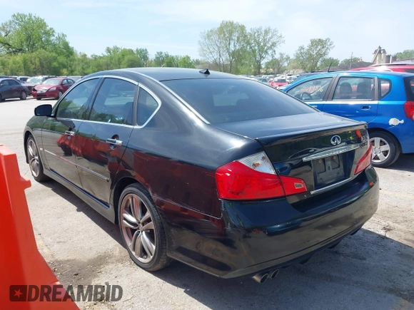 2010 Infiniti M with VIN JN1CY0AP8AM911661, listed as a IAAI auction lot 42102262 with 243,216 mi miles and . Bid and sale history available at carsss.com. Image 3.