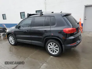 2017 Volkswagen Tiguan S with VIN WVGBV7AX8HK046105, listed as a Copart auction lot 47805145 with 128,900 mi miles and Salvage Title. Bid and sale history available at DreamBid. Image 2.