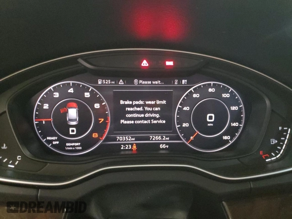 2018 Audi Q5 Premium Plus with VIN WA1BNAFY9J2241245, listed as a Copart auction lot 60152755 with 70,352 mi miles and Salvage title. Bid and sale history available at DreamBid. Image 9.