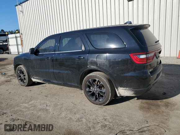 2021 Dodge Durango GT Plus with VIN 1C4RDHDG4MC749826, listed as a Copart auction lot 89000905 with 96,600 mi miles and Salvage Title. Bid and sale history available at DreamBid. Image 2.