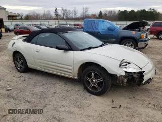 2003 Mitsubishi Eclipse GS with VIN 4A3AE45G93E183695, listed as a Copart auction lot 81808894 with 133,322 mi miles and Salvage Title. Bid and sale history available at carsss.com. Image 4.