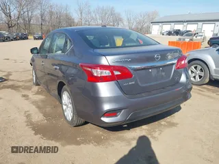2019 Nissan Sentra SV with VIN 3N1AB7AP4KY433755, listed as a IAAI auction lot 41785490 with 81,756 mi miles and . Bid and sale history available at DreamBid. Image 3.