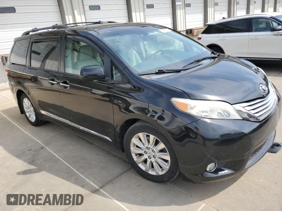 2011 Toyota Sienna XLE with VIN 5TDDK3DC6BS016463, listed as a Copart auction lot 58958305 with 270,424 mi miles and Salvage title. Bid and sale history available at DreamBid. Image 4.