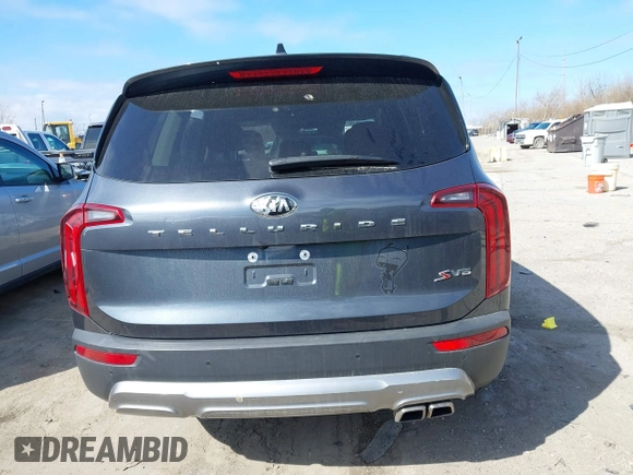 2020 Kia Telluride S with VIN 5XYP64HC9LG006929, listed as a IAAI auction lot 41829776 with 76,020 mi miles and . Bid and sale history available at DreamBid. Image 17.