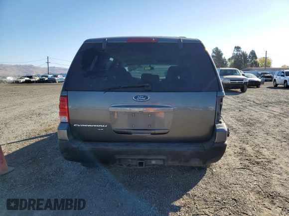 2004 Ford Expedition XLT with VIN 1FMPU16W44LA07232, listed as a Copart auction lot 76773114 with 0 mi miles and Salvage Title. Bid and sale history available at carsss.com. Image 6.
