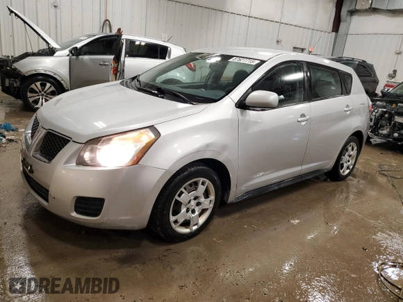 2009 Pontiac Vibe w/1SB with VIN 5Y2SP67049Z427428, listed as a Copart auction lot 87627715 with 231,184 mi miles and Non Repairable. Bid and sale history available at carsss.com. Image 1.
