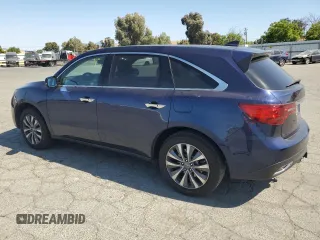 2014 Acura MDX Technology z VIN 5FRYD4H40EB004661, wystawiony jako Copart lot #58535415 z przebiegiem 113 498 mil mil oraz Szkoda całkowita • Salvage title. Historia ofert i sprzedaży dostępna na DreamBid. Obrazek 2.