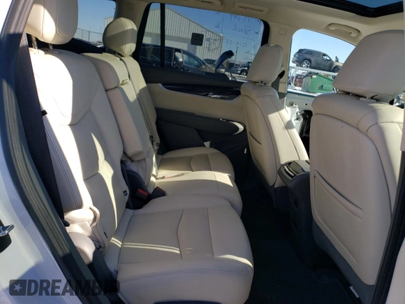 2022 Cadillac XT6 Premium Luxury with VIN 1GYKPCRS0NZ173802, listed as a Copart auction lot 87419534 with 28,373 mi miles and Salvage Title. Bid and sale history available at carsss.com. Image 11.