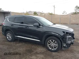 2020 Hyundai Santa Fe SE with VIN 5NMS2CAD4LH218257, listed as a IAAI auction lot 41221205 with 61,722 mi miles. Bid and sale history available at carsss.com. Image 14.