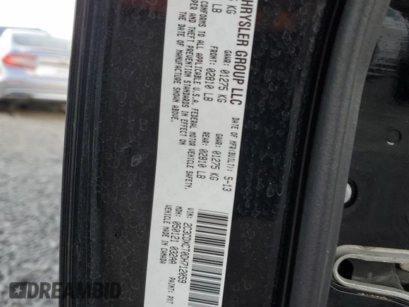 2013 Dodge Charger RT with VIN 2C3CDXCT0DH712059, listed as a Copart auction lot 46000715 with 87,903 mi miles and Salvage Title. Bid and sale history available at carsss.com. Image 13.