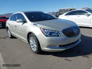 2015 Buick LaCrosse Leather with VIN 1G4GB5G36FF252651, listed as a IAAI auction lot 41804699 with 25,532 mi miles. Bid and sale history available at carsss.com. Image 1.