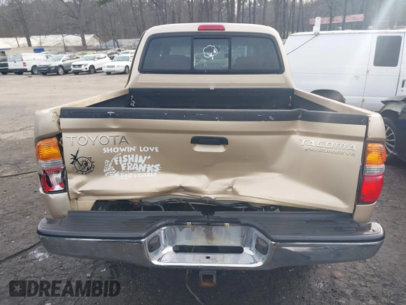 2001 Toyota Tacoma PreRunner with VIN 5TEGN92N11Z856759, listed as a IAAI auction lot 41716511 with 400,627 mi miles and . Bid and sale history available at DreamBid. Image 16.