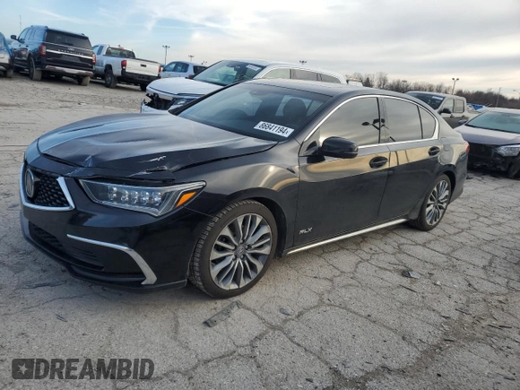 2018 Acura RLX w/Technology Pkg with VIN JH4KC1F50JC000331, listed as a Copart auction lot 86841194 with 146,118 mi miles and Salvage Title. Bid and sale history available at carsss.com. Image 1.