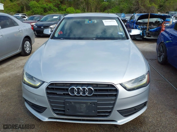 2013 Audi A4 Premium with VIN WAUBFAFL9DN030506, listed as a IAAI auction lot 41920924 with 168,770 mi miles. Bid and sale history available at carsss.com. Image 6.