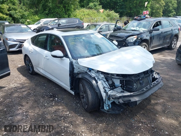 2024 Acura Integra Technology with VIN 19UDE4H61RA012072, listed as a IAAI auction lot 42608969 with 32,517 mi miles and . Bid and sale history available at DreamBid. Image 1.