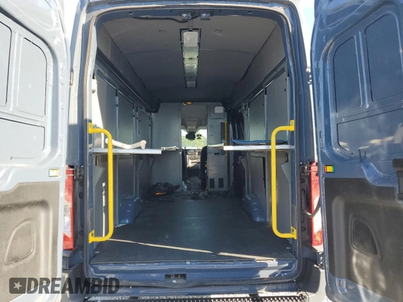 2020 Ford Transit Cargo with VIN 1FTBR3X87LKA72219, listed as a Copart auction lot 51344515 with Not Provided miles and Salvage Title. Bid and sale history available at carsss.com. Image 10.