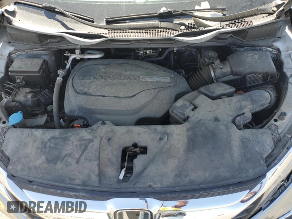 2018 Honda Odyssey Elite with VIN 5FNRL6H90JB062506, listed as a Copart auction lot 60336075 with 44,667 mi miles and Salvage title. Bid and sale history available at DreamBid. Image 12.