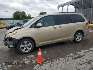 2011 Toyota Sienna LE AAS with VIN 5TDKK3DC0BS166690, listed as a Copart auction lot 61219805 with 308,374 mi miles and Salvage title. Bid and sale history available at DreamBid. Image 1.