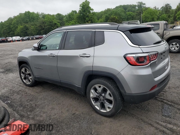 2020 Jeep Compass Limited z VIN 3C4NJCCBXLT211330, wystawiony jako Copart lot #56938845 z przebiegiem 98 968 mil mil oraz Szkoda całkowita • Salvage title. Historia ofert i sprzedaży dostępna na DreamBid. Obrazek 2.