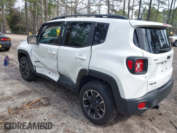 2023 Jeep Renegade Latitude with VIN ZACNJDB19PPP41832, listed as a IAAI auction lot 41744208 with 16,738 mi miles and . Bid and sale history available at DreamBid. Image 3.