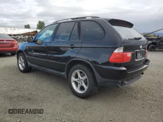 2002 BMW X5 3.0i with VIN 5UXFA53582LP34851, listed as a Copart auction lot 75721014 with 0 mi miles and Clean Title. Bid and sale history available at carsss.com. Image 2.