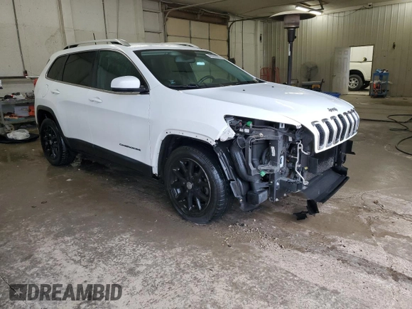 2016 Jeep Cherokee Latitude with VIN 1C4PJLCS2GW191793, listed as a Copart auction lot 48068385 with 170,120 mi miles and Salvage Title. Bid and sale history available at carsss.com. Image 4.