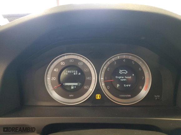 2012 Volvo S60 T5 with VIN YV1622FS6C2093764, listed as a Copart auction lot 50685645 with 182,372 mi miles and Salvage Title. Bid and sale history available at carsss.com. Image 9.