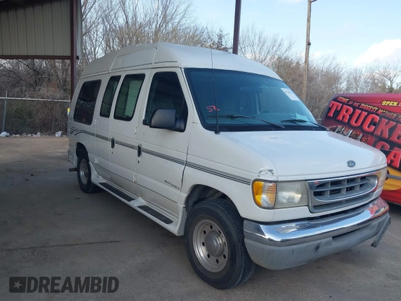 2001 Ford Econoline Cargo Recreational with VIN 1FDPE24L41HA06351, listed as a IAAI auction lot 41726151 with 241,679 mi miles and . Bid and sale history available at DreamBid. Image 1.