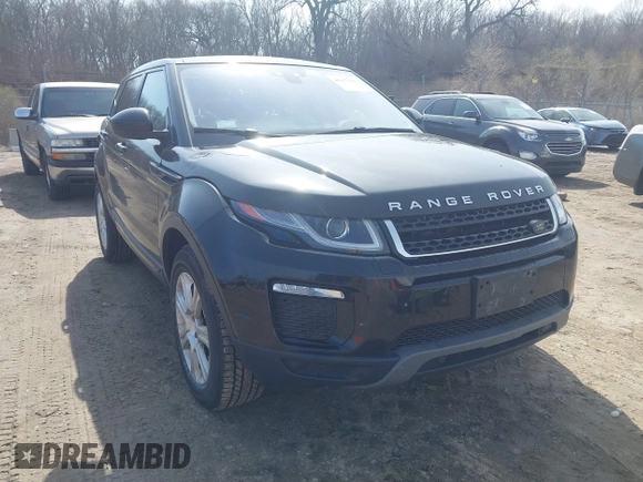 2018 Land Rover Range Rover Evoque SE with VIN SALVP2RX1JH282965, listed as a IAAI auction lot 41937035 with 40,491 mi miles. Bid and sale history available at carsss.com. Image 1.