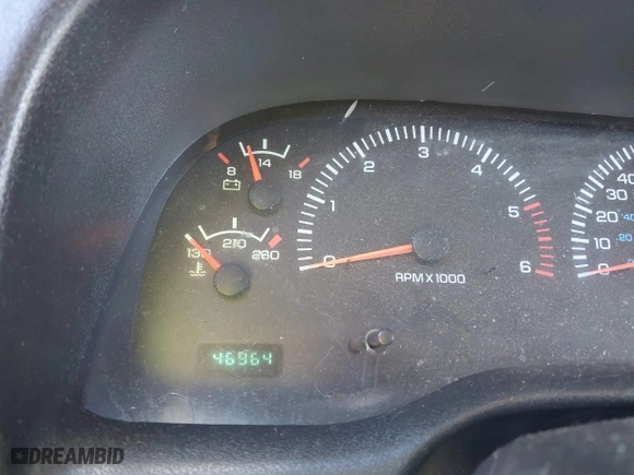 2001 Dodge Ram 1500 with VIN 1B7HF16ZX1S332207, listed as a IAAI auction lot 42018752 with 46,964 mi miles. Bid and sale history available at carsss.com. Image 7.