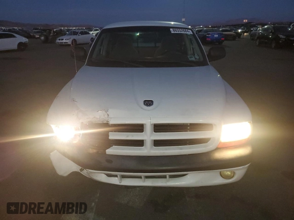 2001 Dodge Dakota Sport with VIN 1B7GL22N71S341217, listed as a Copart auction lot 86552684 with 149,608 mi miles and Salvage Title. Bid and sale history available at carsss.com. Image 5.