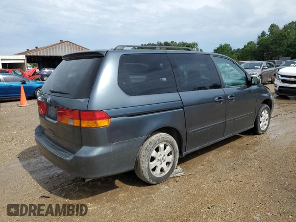 2003 Honda Odyssey EX-L with VIN 5FNRL18933B116127, listed as a Copart auction lot 56013645 with 157,118 mi miles and Salvage Title. Bid and sale history available at DreamBid. Image 3.