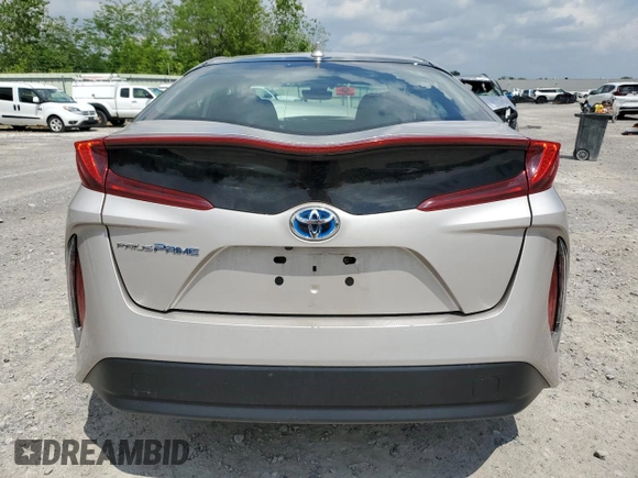 2022 Toyota Prius LE with VIN JTDKAMFP4N3214576, listed as a Copart auction lot 61904875 with 49,268 mi miles and Salvage title. Bid and sale history available at DreamBid. Image 6.