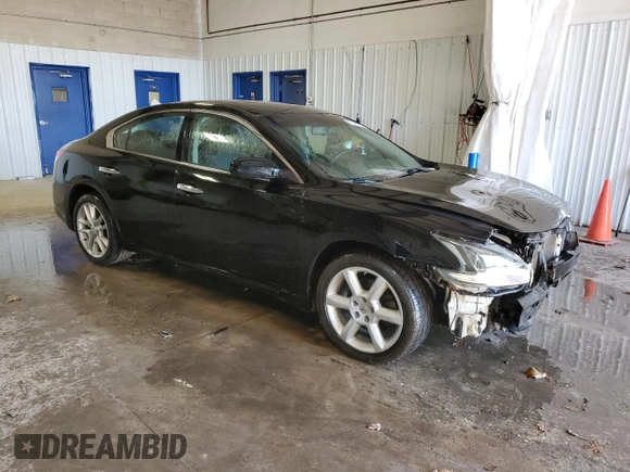 2009 Nissan Maxima SV with VIN 1N4AA51E19C836667, listed as a Copart auction lot 47928705 with 131,022 mi miles and Salvage Title. Bid and sale history available at DreamBid. Image 4.