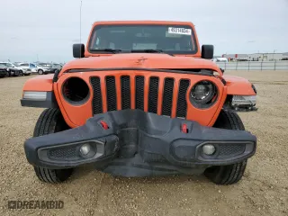 2019 Jeep Wrangler Unlimited Rubicon with VIN 1C4HJXFG5KW594789, listed as a Copart auction lot 46870275 with 104,017 mi miles and Clean Title. Bid and sale history available at carsss.com. Image 5.
