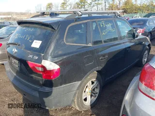 2005 BMW X3 3.0i with VIN WBXPA93405WA32004, listed as a IAAI auction lot 41683940 with Not provided miles and . Bid and sale history available at DreamBid. Image 4.