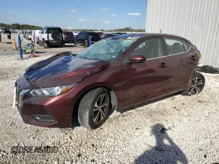 2021 Nissan Sentra SV with VIN 3N1AB8CV9MY271240, listed as a Copart auction lot 48876935 with 60,093 mi miles and Non Repairable. Bid and sale history available at carsss.com. Image 1.