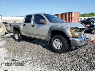 2006 Chevrolet Colorado 3LT with VIN 1GCDS136368227484, listed as a Copart auction lot 52437455 with 131,457 mi miles and Salvage title. Bid and sale history available at DreamBid. Image 4.
