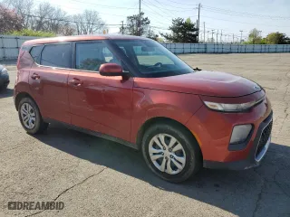 2021 Kia Soul X-Line with VIN KNDJ23AU3M7757988, listed as a Copart auction lot 53630805 with 143,666 mi miles and Salvage Title. Bid and sale history available at carsss.com. Image 4.
