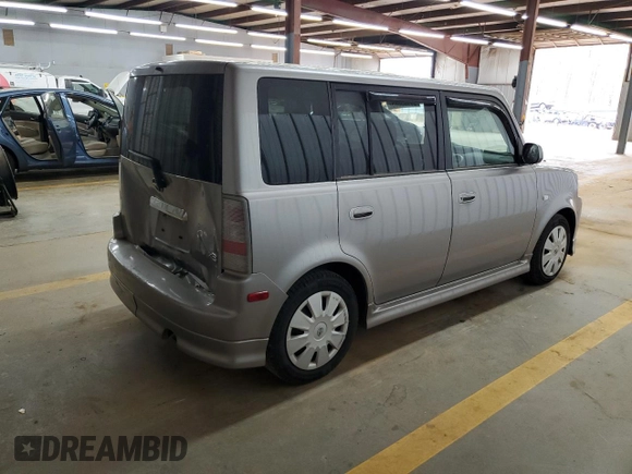 2006 Scion xB with VIN JTLKT324064117830, listed as a Copart auction lot 51185885 with 256,565 mi miles and Salvage Title. Bid and sale history available at carsss.com. Image 3.