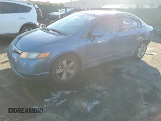2006 Honda Civic LX z VIN 1HGFA16556L058534, wystawiony jako Copart lot #44396645 z przebiegiem 233 181 mil mil oraz Szkoda całkowita • Salvage title. Historia ofert i sprzedaży dostępna na DreamBid. Obrazek 1.