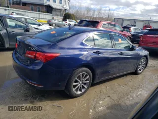 2019 Acura TLX with VIN 19UUB1F3XKA007491, listed as a Copart auction lot 46904075 with 0 mi miles and Salvage Title. Bid and sale history available at carsss.com. Image 3.