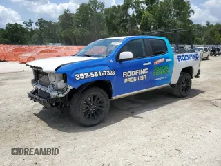 2022 GMC Canyon 2WD Elevation z VIN 1GTG5CEN6N1320477, wystawiony jako Copart lot #58069145 z przebiegiem 60 196 mil mil oraz Nie do naprawy • Non repairable. Historia ofert i sprzedaży dostępna na DreamBid. Obrazek 1.