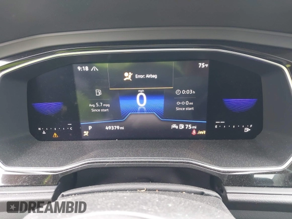 2023 Volkswagen Jetta SE with VIN 3VW7M7BU6PM005266, listed as a IAAI auction lot 41942552 with 49,379 mi miles and . Bid and sale history available at DreamBid. Image 7.