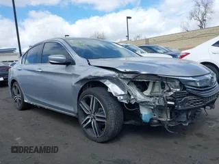 2017 Honda Accord Sedan Sport with VIN 1HGCR2F57HA082818, listed as a IAAI auction lot 41900332 with 169,226 mi miles. Bid and sale history available at carsss.com. Image 6.