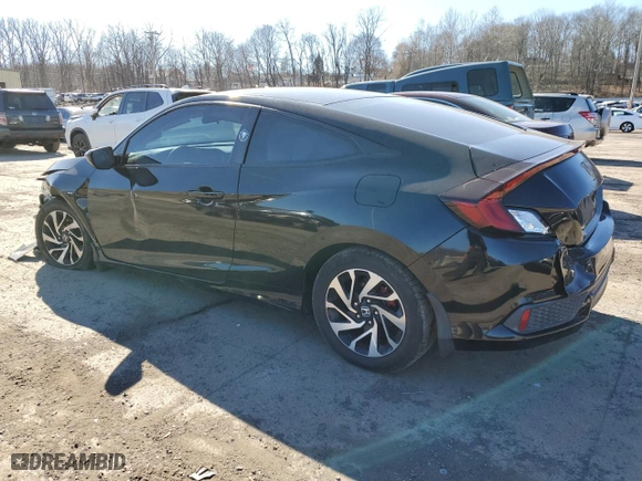 2016 Honda Civic Coupe LX-P with VIN 2HGFC4B02GH309272, listed as a Copart auction lot 48187615 with 102,967 mi miles and Salvage Title. Bid and sale history available at carsss.com. Image 2.