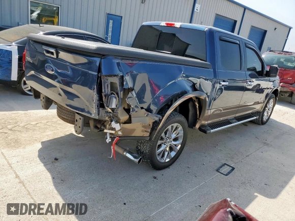 2016 Ford F-150 XL with VIN 1FTEW1CG4GKE41664, listed as a Copart auction lot 57267915 with 78,329 mi miles and Salvage title. Bid and sale history available at DreamBid. Image 3.