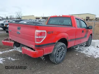 2013 Ford F-150 XL with VIN 1FTEX1CM7DKF48433, listed as a IAAI auction lot 41430785 with 179,579 mi miles. Bid and sale history available at carsss.com. Image 4.