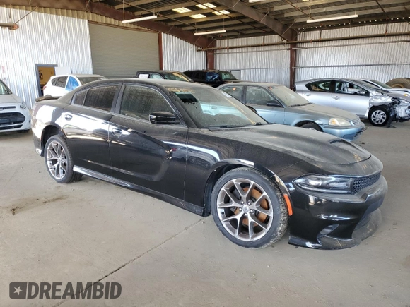 2020 Dodge Charger GT with VIN 2C3CDXHG4LH204722, listed as a Copart auction lot 47842515 with 124,913 mi miles and Salvage Title. Bid and sale history available at carsss.com. Image 4.